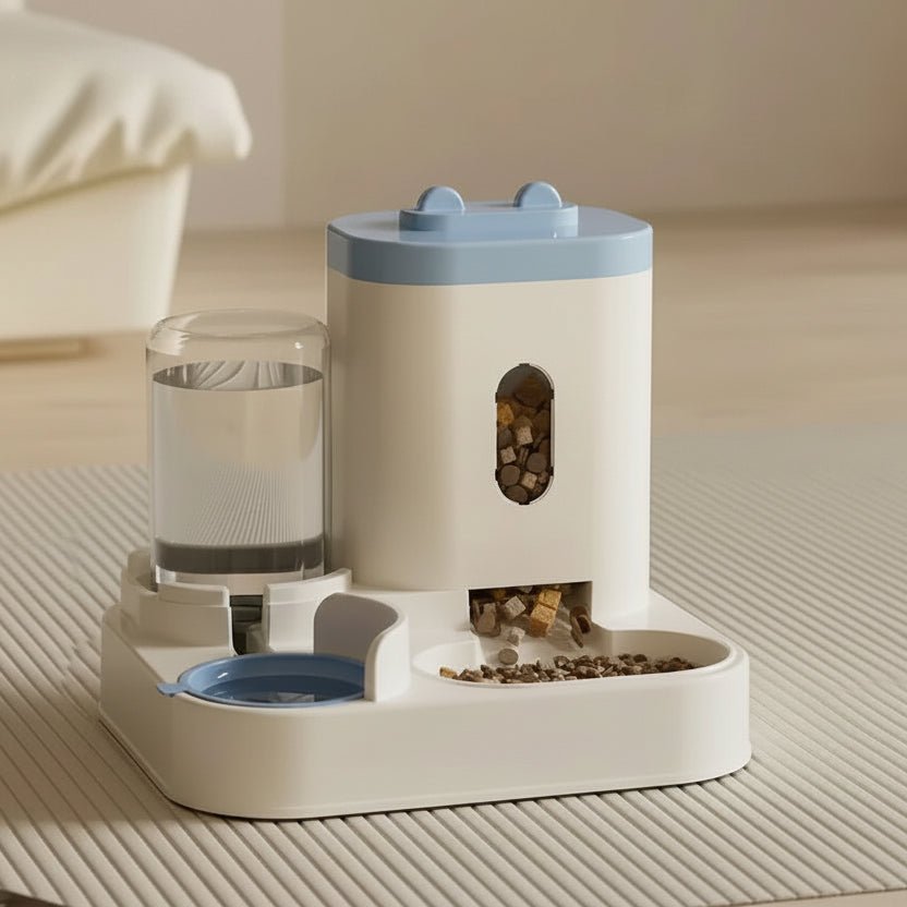 Ciotola per cibo con fontana per acqua